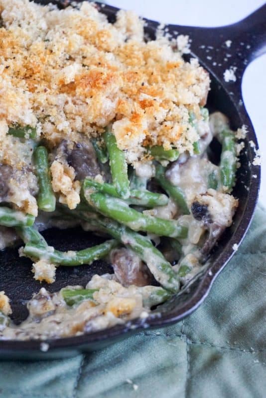 low-carb-green-bean-casserole-close low carb green bean casserole close