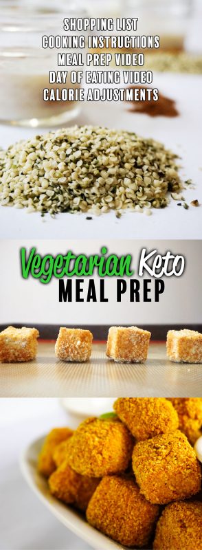 These keto meal prep ingredients are all fresh, Keto friendly, and delicious!