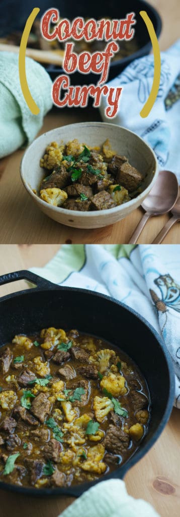 curried-beef-pinterest This Keto Curried Beef is the perfect Asian take-out replacement filled with spices, thick curry, and hearty meat!