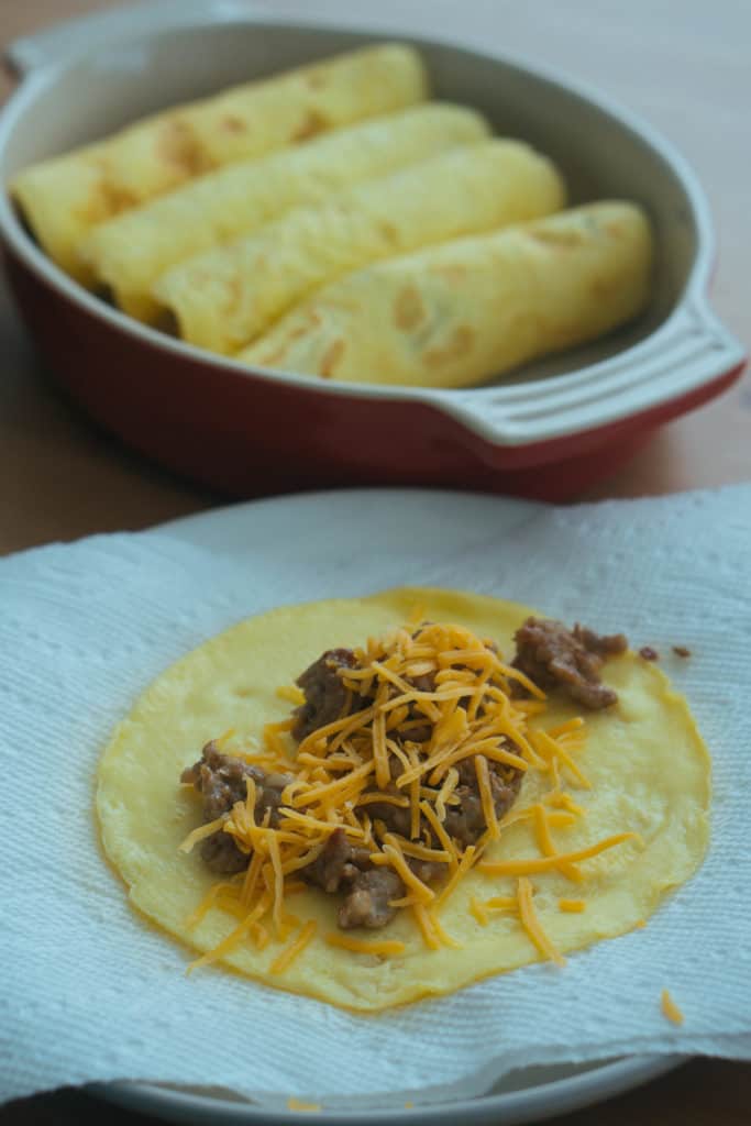 keto-enchiladas-rolling