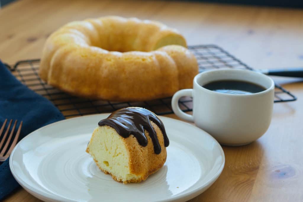 This keto Breakfast Bundt Cake is low in carbs, moist and simple enough to start your morning off just right!