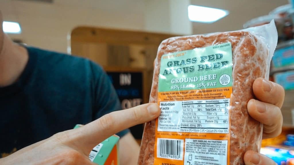 trader-joes-keto-meats Grass Fed Beef KetoConnect