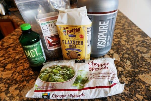 keto-green-smoothie-ingredients