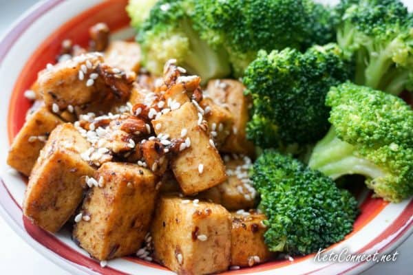 Spicy Almond Tofu - KetoConnect