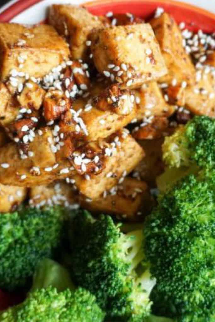 Spicy Almond Tofu - KetoConnect