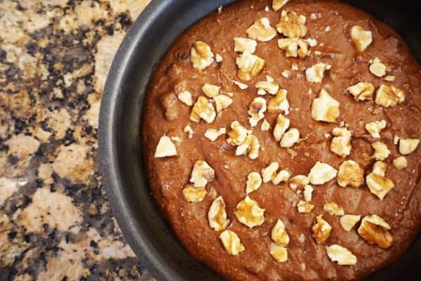 chocolate skillet cookie prebaked