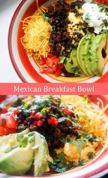 mexican breakfast bowl pinterest