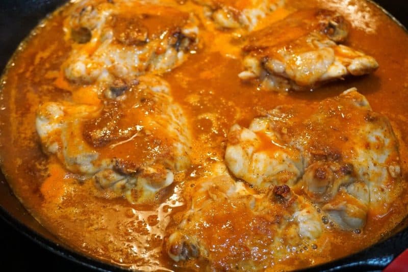 Mexican Shredded Chicken mexican shredded chicken cooking sauce angle