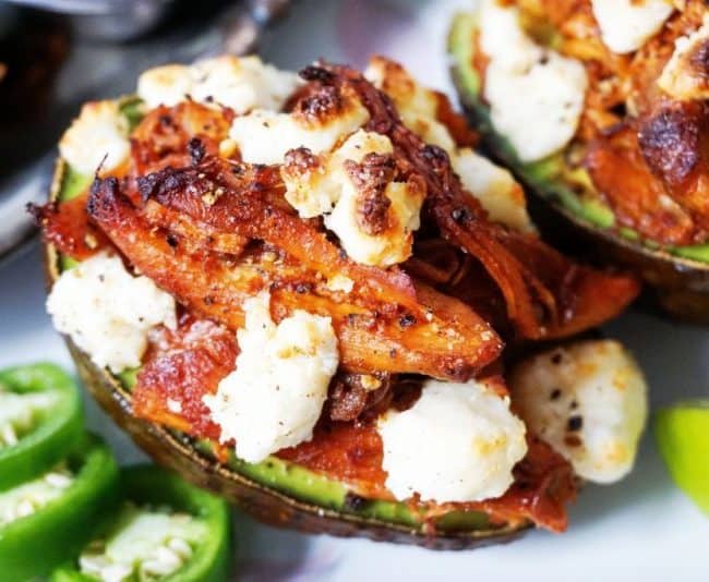 Stuffed Avocado stuffed avocado final close