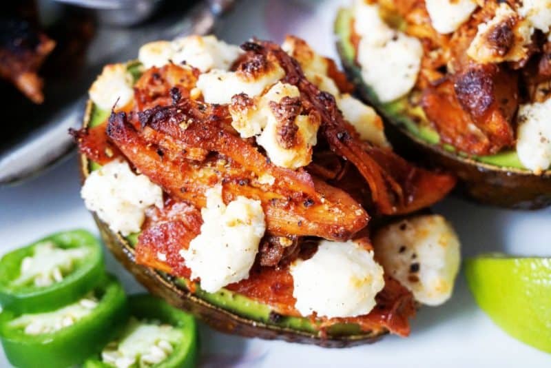 Stuffed Avocado stuffed avocado final close