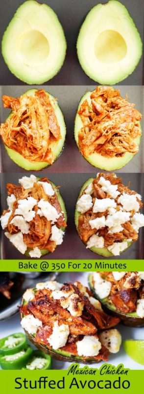 Stuffed Avocado stuffed avocado pinterest