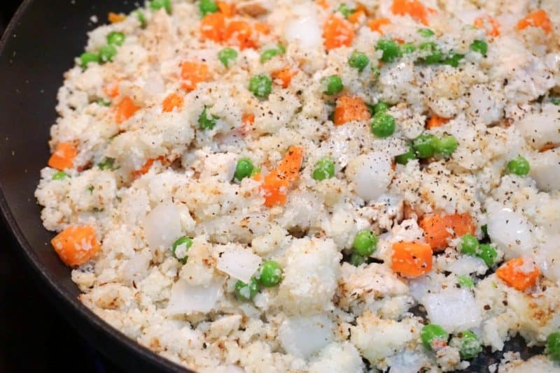Cauliflower Fried Rice cauliflower fried rice veggies