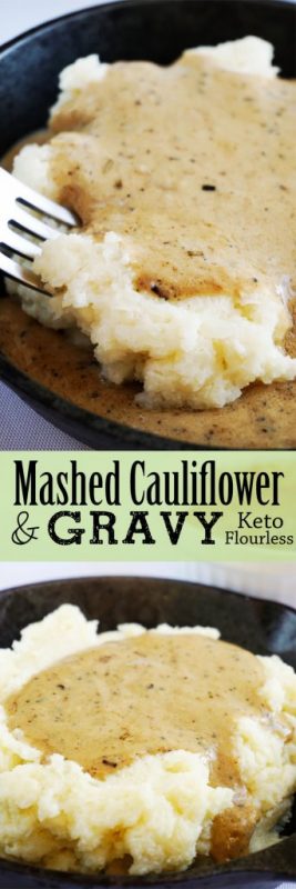 This Creamy Cauliflower Mash is the perfect healthy substitute to mashed potatoes.