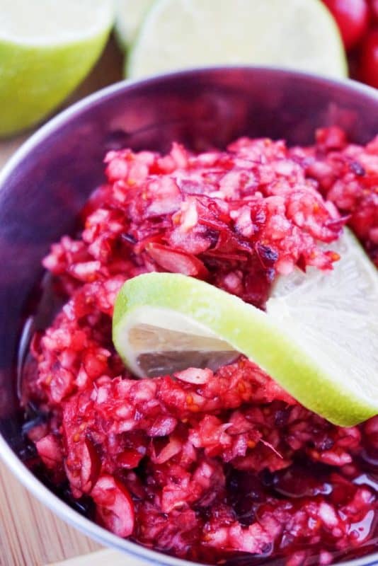 fresh cranberry relish