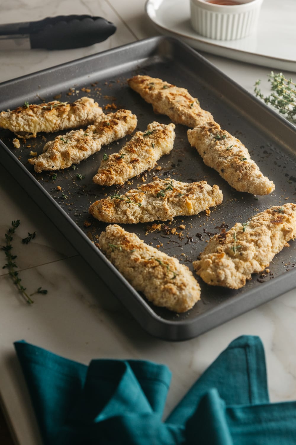 Baked Keto Chicken Tenders Just 2g Carbs! KetoConnect