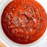 low carb bbq sauce only center