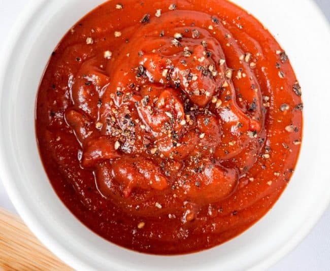 low carb bbq sauce only center