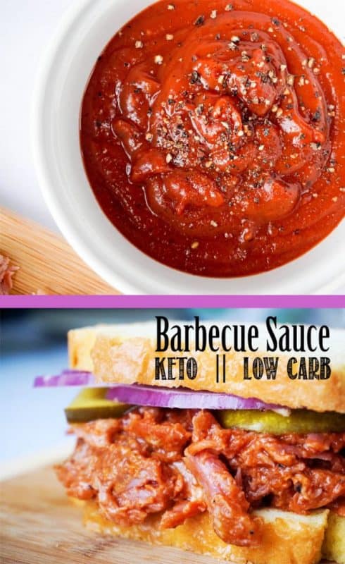 low carb bbq sauce pinterest