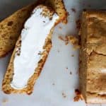 cream cheese bread horizontal