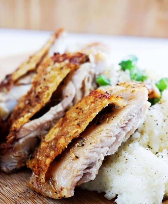 crispy chicken thigh crispy chicken thigh final