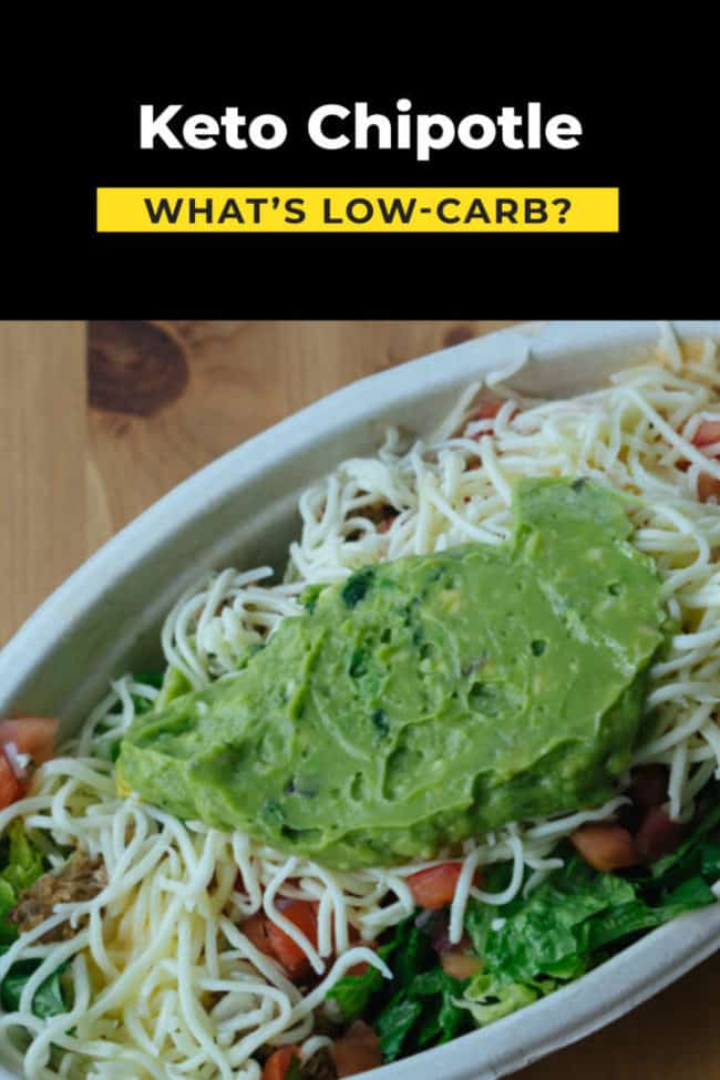 Everything KETO at Chipotle in 2021 KetoConnect