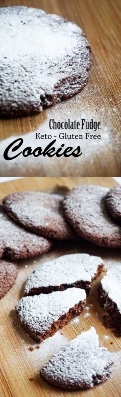 Chocolate Fudge Keto Cookies - Rich chocolate flavor!