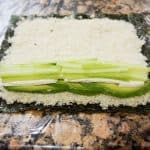 keto sushi cucumber