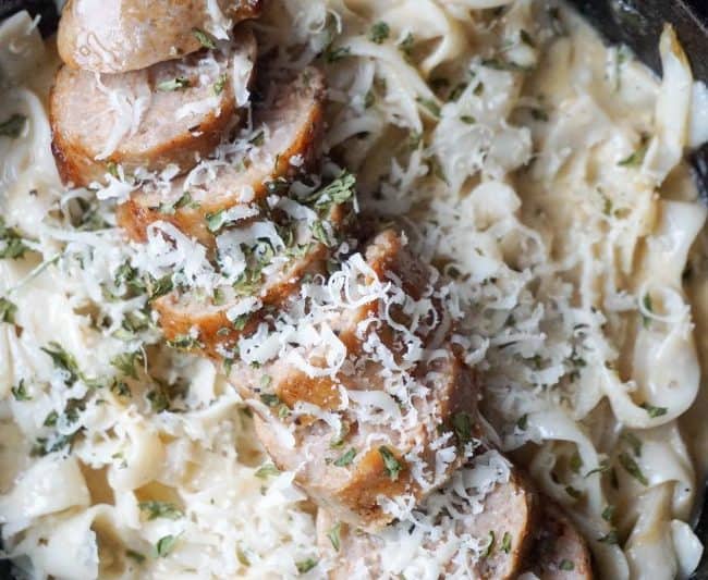 low carb pasta horizontal close