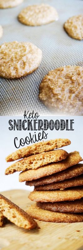 Low Carb Snickerdoodle Cookies perfect for any occasion!