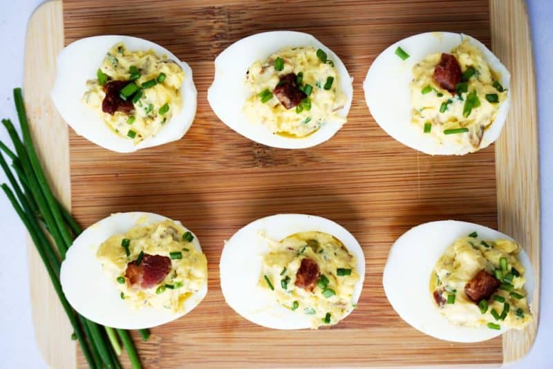 Keto Deviled Eggs simple deviled eggs final