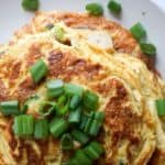 chicken egg foo young horizontal half