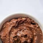 chocolate avocado pudding horizontal