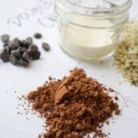 keto oatmeal chocolate ingredients