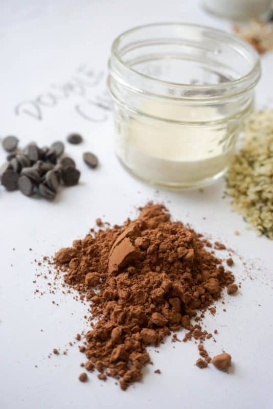 keto oatmeal chocolate ingredients