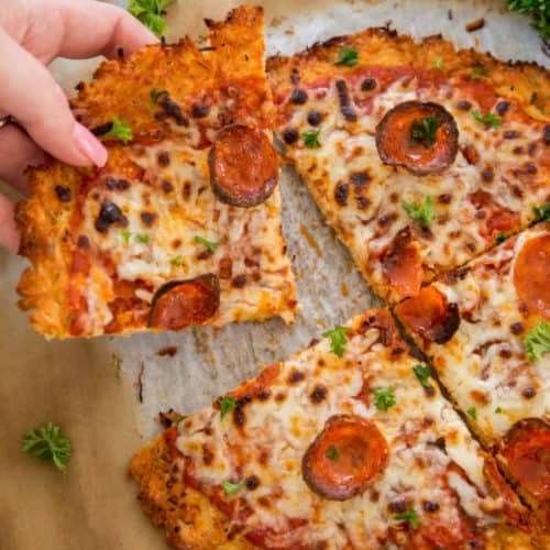 ZERO Carb Chicken Crust Pizza Recipe Best Chicken Pizza Crust