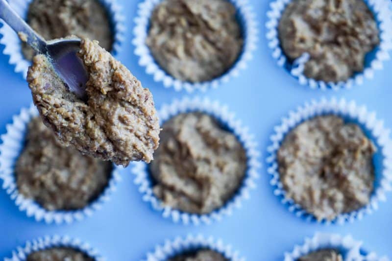 These high fiber muffins are the on the go keto breakfast you've been looking for. Low carb, high fiber!