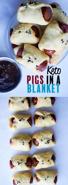 Keto Pigs in a Blanket! Kid friendly keto recipe. Big kids too :)