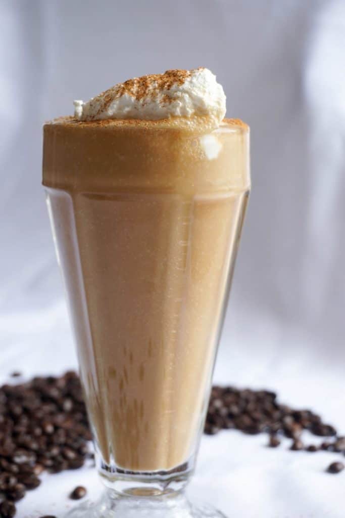 keto iced coffee keto coffee in the tall glass