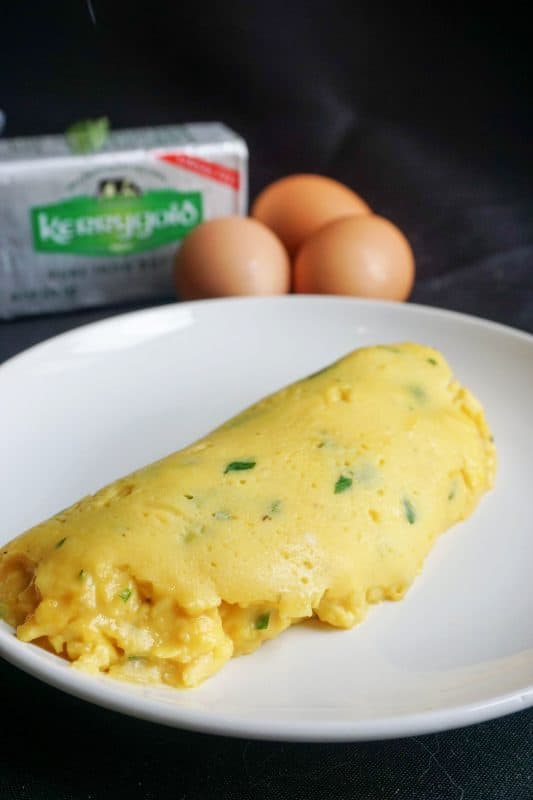 Our French Omelette recipe is buttery and flavorful, and takes breakfast to the next level!
