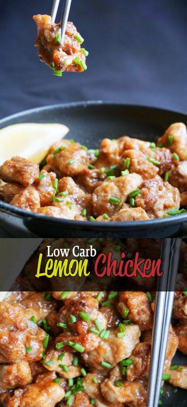 Our keto take on Lemon Chicken is lightly breaded in coconut flour and tossed in a sweet lemon sauce that will make you forget about take-out!