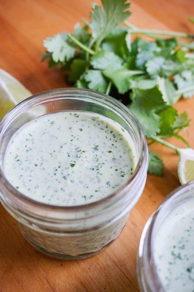 Our keto Cilantro Dressing pack a fresh and spicy kick to it, and is easy to whip up on any night of the week!
