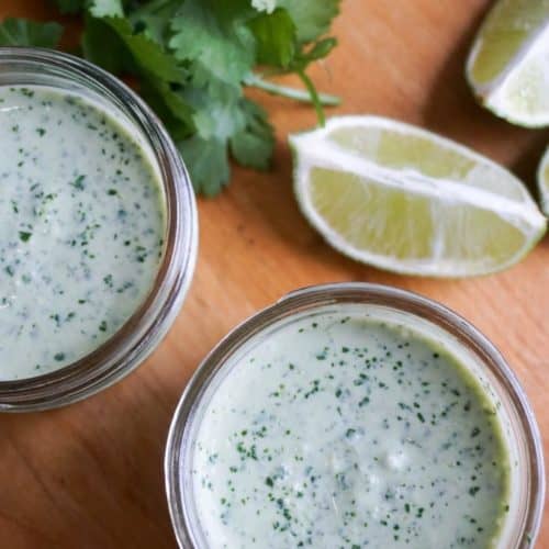 Spicy Cilantro Dressing KetoConnect