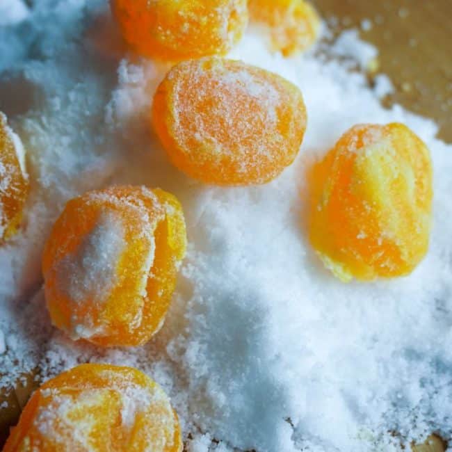 Cured egg yolk Cured egg yolk