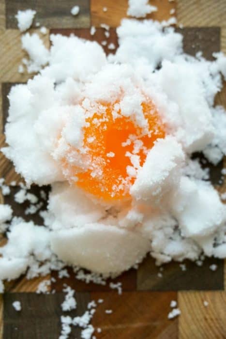 With a few simple steps you can starting adding a salt cured egg yolk to all your meals for a boost of flavor!