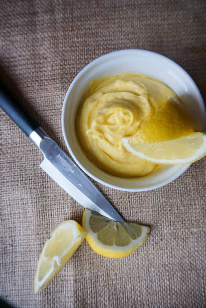 This Low Carb Lemon Custard is a refreshing, high fat treat perfectly suited for a keto diet! 