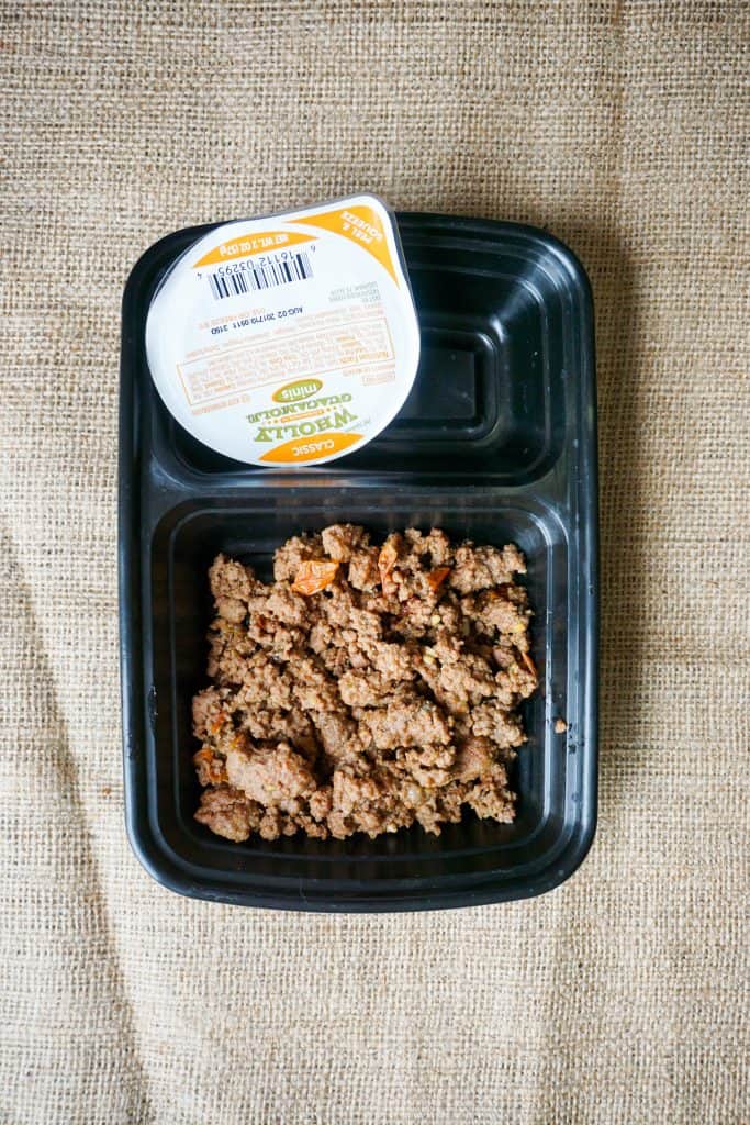 Grass Fed Chili Grass fed chili is one of our many keto meals that can be made from walmart! They can be used as meal prep, and stuck in the fridge for later in the week!