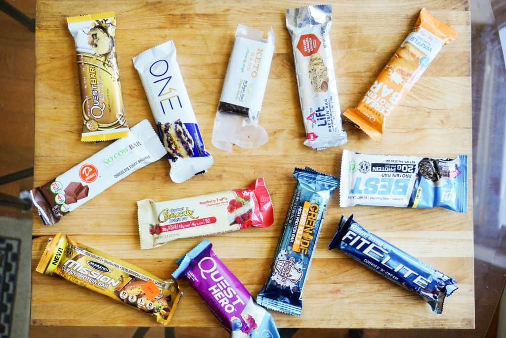 low carb protein bars all bars