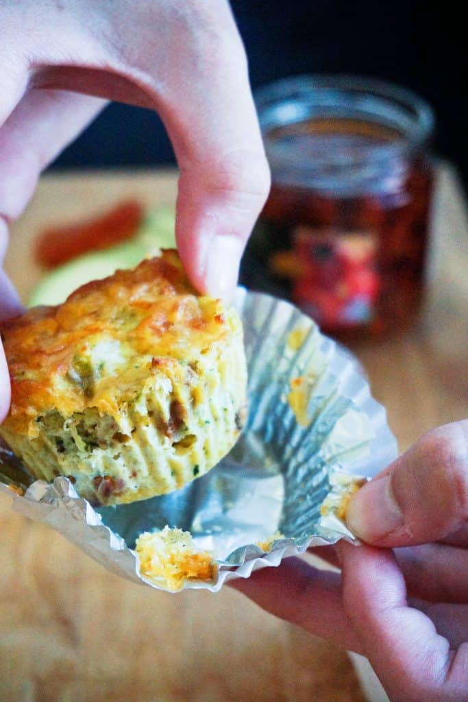 These savory keto pizza zucchini muffins are going to be your new favorite on the go snack and will never be dry or flavorless! 