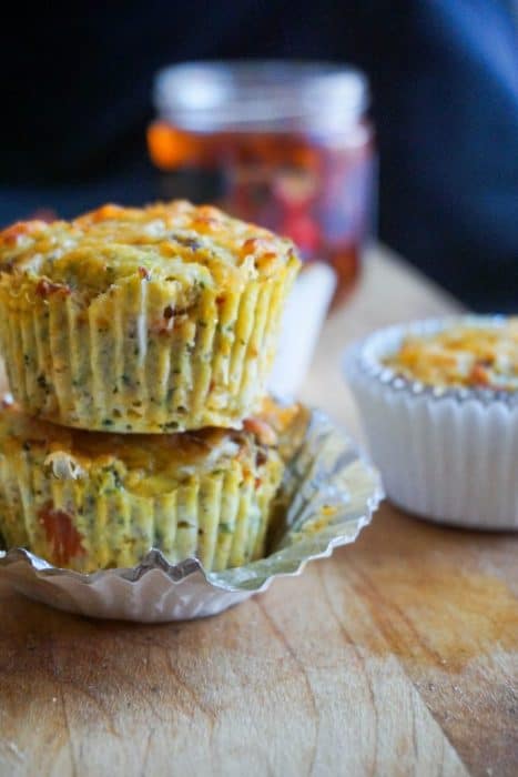 These savory keto pizza zucchini muffins are going to be your new favorite on the go snack and will never be dry or flavorless! 