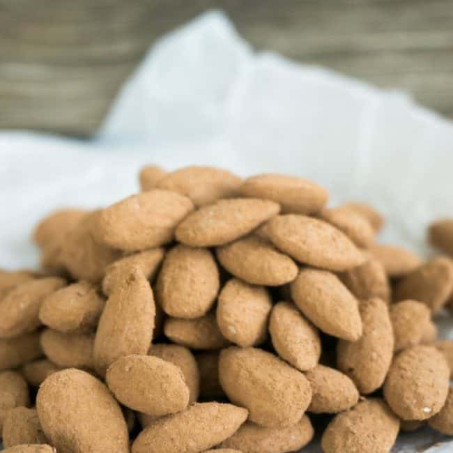 Cocoa Roasted Almonds